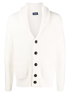 Drumohr Shawl Collar Buttoned Cardigan