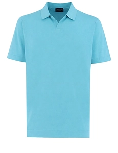 Drumohr Short-Sleeve Polo Shirt