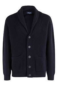 Drumohr Shawl Collar Knit Cardigan