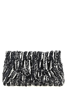 Dries Van Noten W.L. Sequin Embellished Clutch Bag