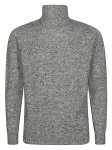 Drumohr Turtleneck Ribbed-Knit Jumper