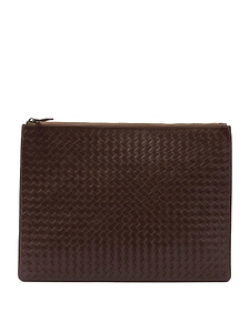 Pochette Woven Clutch Bag