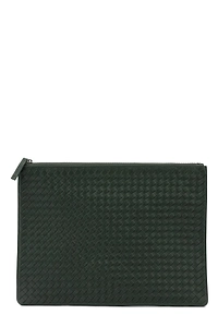 Pochette Woven Clutch Bag