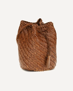 Pompom Double Jumps Bucket Bag