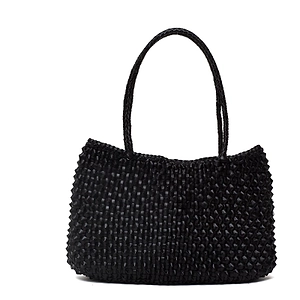 S Croce Cactus Weave Shoulder Bag