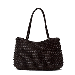 S Croce Cactus Weave Shoulder Bag