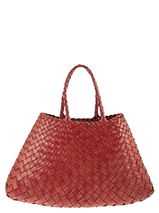 Dragon Diffusion Santa Croce Woven Shoulder Bag