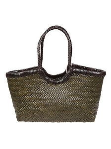 Dragon Diffusion Woven Basket Tote Bag