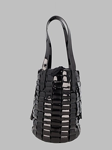 Dragon Diffusion Woven Bucket Bag