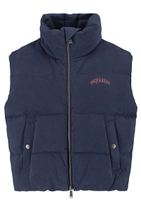 Dsquared2 Quilted Zipped Gilet