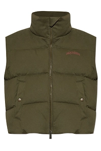 Dsquared2 Quilted Zipped Gilet