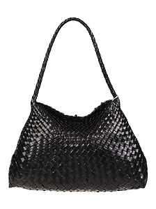 Dragon Diffusion Woven Hobo Shoulder Bag