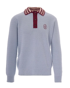 DrÔLe De Monsieur Logo Embroidered Polo Shirt