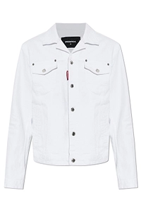 Dsquared2 Garment Dyed Dan Jean Jacket