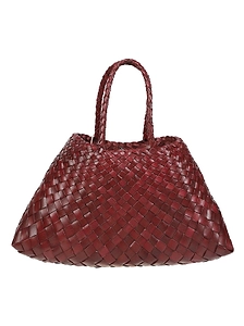 Dragon Diffusion Woven Top-Handle Tote Bag