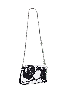 Dries Van Noten Beaded Floral Shoulder Bag