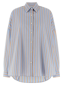 Casia Oversized Striped Shirt