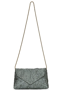 Dries Van Noten Chain Linked Ruched Shoulder Bag