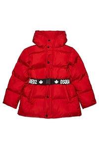 Belted Down Jacket