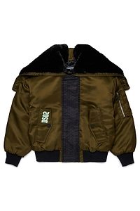 Dsquared2 Kids Detachable Collar Hooded Jacket