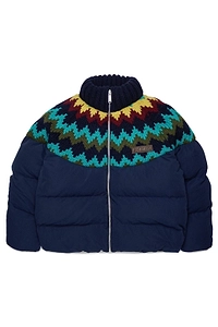 Dsquared2 Kids Fair Isle Down Jacket