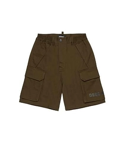 Dsquared2 Kids Logo Printed Cargo Shorts