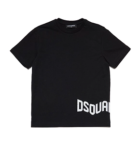 Dsquared2 Kids Logo Printed Crewneck T-Shirt