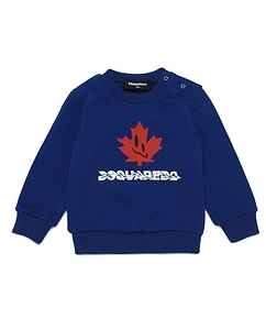 Dsquared2 Kids Logo Printed Crewneck Sweatshirt