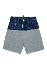 Dsquared2 Kids Layered Denim Shorts