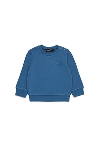 Dsquared2 Kids Leaf Logo Crewneck Sweatshirt