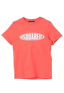 Dsquared2 Kids Logo Printed Crewneck T-Shirt