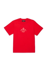 Dsquared2 Kids Logo Printed Crewneck T-Shirt