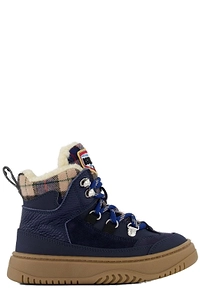 Dsquared2 Kids Logo Embroidered Panelled Boots