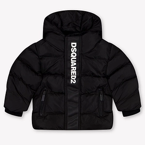 Dsquared2 Kids Logo Hooded Down Jacket