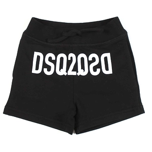 Dsquared2 Kids Logo Printed Drawstring Waist Shorts