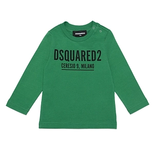 Dsquared2 Kids Logo Printed Long-Sleeved T-Shirt