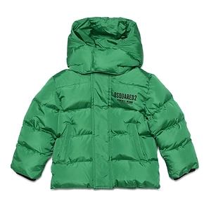 Dsquared2 Kids Logo Printed Puffer Jacket