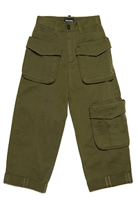 Dsquared2 Kids Logo Patch Cargo Pants