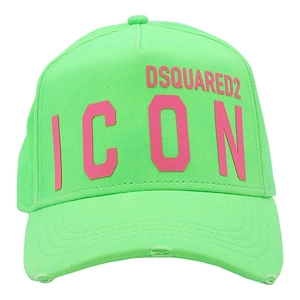 Dsquared2 Logo-Printed Distressed Baseball Cap