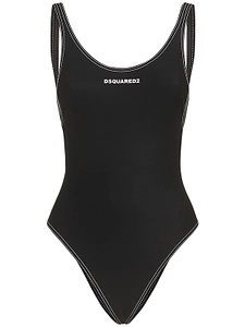Dsquared2 Logo Printed One-Piece Swimsuit
