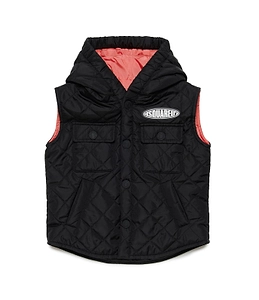 Dsquared2 Kids Logo Patch Quilted Gilet