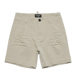 Dsquared2 Kids Button Detailed Logo Patch Shorts
