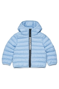 Dsquared2 Kids Logo Patch Zip-Up Padded Jacket