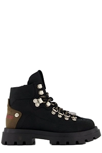 Dsquared2 Kids Logo Plaque Chunky Boots