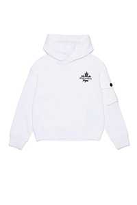 Dsquared2 Kids Long Sleeved Rubberised Logo Hoodie