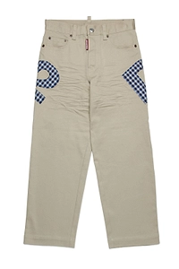 Maxi Logo Printed Pants