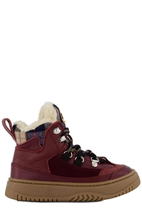 Dsquared2 Kids Panelled Chunky Lace-Up Boots