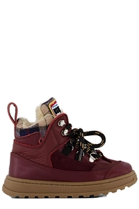Dsquared2 Kids Panelled Lace-Up Boots