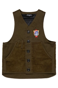 Dsquared2 Kids Patch Pocket Vest