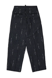 Dsquared2 Kids Pinstripe Logo Pants